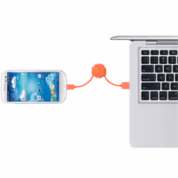 Native Union KEY-MUSB-COR câble USB USB 2.0 USB A Micro-USB A Corail