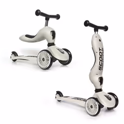 Scoot &amp; Ride Highwaykick 1, Enfants, Trottinette à trois roues, unisexe, Asphalte, Pavé, Pebble, 50 kg, 3 roue(s)