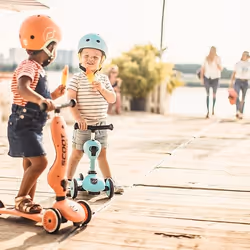 Scoot & Ride Highwaykick 1 Enfants Trottinette à trois roues Bleu - Vue supplémentaire 4