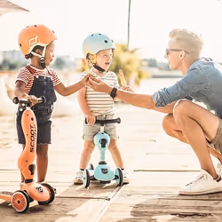 Scoot & Ride Highwaykick 1 Enfants Trottinette à trois roues Bleu - Vue supplémentaire 5