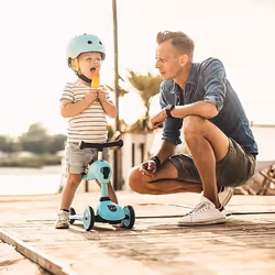 Scoot & Ride Highwaykick 1 Enfants Trottinette à trois roues Bleu - Vue supplémentaire 6
