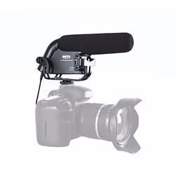 BOYA BY-VM190P, Microphone de caméscope, -40 dB, 35 - 20000 Hz, Super-cardioïde, Avec fil, 3,5 mm (1/8")