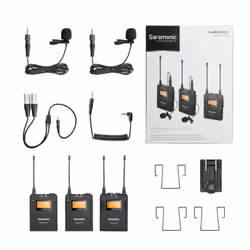 Saramonic UWMIC9-TX9+TX9+RX9 Noir Microphone Lavalier/boutonnière