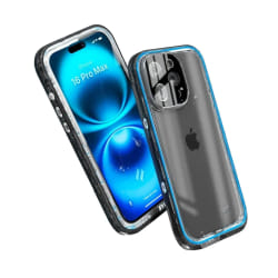 Catalyst Coque pour iPhone 16 Pro Max Série Total Protection Waterproof IPX6 Transparent