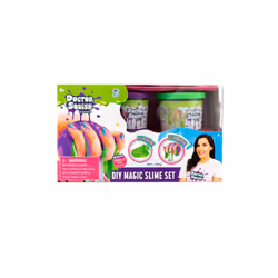 Doctor Squish DIY Magic Slime Double Set, Pâte Slime, 8 an(s), Vert, Violet, 2 pièce(s)