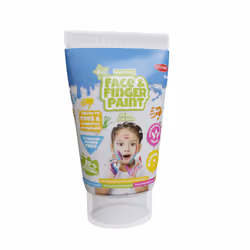 GOODMARK Natural Face & Finger Paint peinture lavable Bleu, Vert, Rose, Rouge, Blanc, Jaune