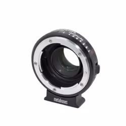 Metabones MB_SPNFG-BMPCC-B, Noir, Chrome, Laiton, Chrome, Nikon G