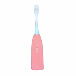 Rainbow Junior, Enfant, Brosse à dents vibrante, Normal, 250 mouvements par minute, Rose, Transparent, Rose
