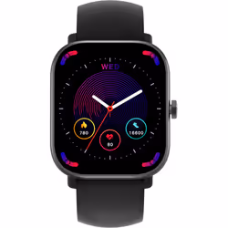 ABYX FIT ABYXOZONE3BLACK, Silicone, Acier inoxydable, Noir, 1 pièce(s)