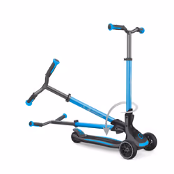 Globber ULTIMUM Enfants Trottinette à trois roues Noir, Bleu - Vue supplémentaire 5