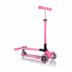 Globber Primo Foldable Enfants Trottinette à trois roues Rose