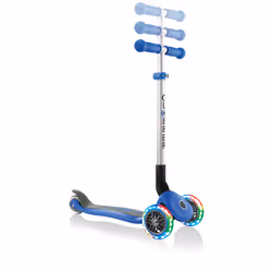 Globber Primo Foldable Lights Enfants Scooter classique Bleu