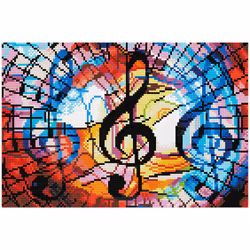 Diamond Dotz Triple Treble, Kit de peinture diamant pour enfants, Multicolore