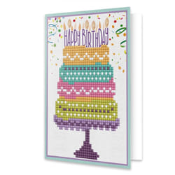 Diamond Dotz Happy Birthday Cake