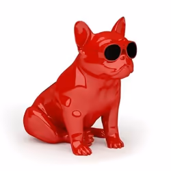 Enceinte Connectée - Design Bulldog - Aerobull HD1 - 200W - Rouge - Jarre Technologies