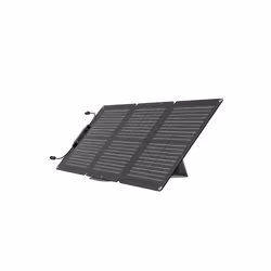 EcoFlow EFSOLAR60, 60 W, 24,5 V, 3,5 A, Silicium monocristallin, Sol, Noir