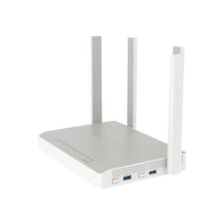 Routeur KEENETIC Titan 2nd Generation AX3200 Wi-Fi 6 maillé avec processeur Arm Double cœur - Noir