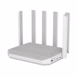 Keenetic Hero 5G (KN-4110) routeur sans fil 2.5 Gigabit Ethernet Bi-bande (2,4 GHz / 5 GHz) Gris, Blanc - Vue supplémentaire 3