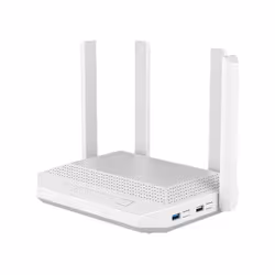 Keenetic Hero Routeur multi-Gigabit Wi-Fi 6 maillé AX3000 avec un commutateur intelligent 4 ports Gigabit et 1 port 2.5 Gigabit, port combo SFP, ports USB 2.0 et 3.0