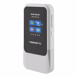 Keenetic Roamer 5G, Wi-Fi 6 (802.11ax), Bi-bande (2,4 GHz / 5 GHz), 5G, Noir, Gris, Routeur portable