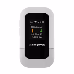 Keenetic Roamer routeur sans fil Monobande (2,4 GHz) 4G Noir, Gris