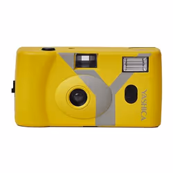 Yashica MF-1 Caméra-film compact 35 mm Jaune
