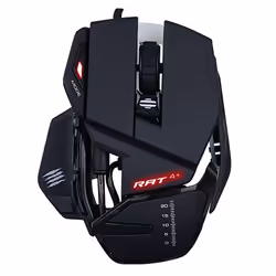 Mad Catz R.A.T. 4+, Droitier, Optique, USB Type-A, 7200 DPI, 8000 ips, Noir