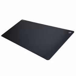 Mad Catz G.L.I.D.E. 38, Noir, Monochromatique, Tissu, Silicone, Base antidérapante, Tapis de souris de jeu
