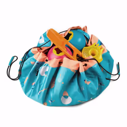 Play&Go Outdoor Play, Sac de rangement de jouets, Multicolore, Garçon/Fille, Image, Rond, Polyester, Polyuréthane thermop ...