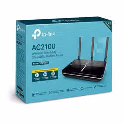 TP-Link Archer VR2100v routeur sans fil Gigabit Ethernet Bi-bande (2,4 GHz / 5 GHz) Noir - Vue supplémentaire 4