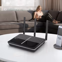 TP-Link Archer VR2100v routeur sans fil Gigabit Ethernet Bi-bande (2,4 GHz / 5 GHz) Noir - Vue supplémentaire 5
