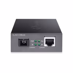 TP-Link TL-FC111PB-20 convertisseur de support réseau 100 Mbit/s Noir