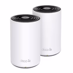 TP-Link Deco XE75 Pro (2-pack), Blanc, Interne, Système maillé, 500 m², FCC: &lt;30 dBm (2.4 GHz), &lt;30 dBm (5 GHz), &lt;30 ...