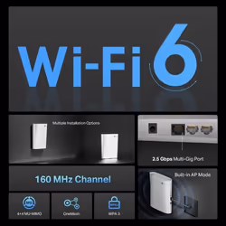 TP-Link AX6000 Mesh Wi-Fi 6 Blanc - Vue supplémentaire 4