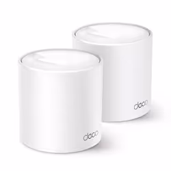 TP-Link Deco X50 (2-pack), Blanc, Interne, CE: &lt;20 dBm (2.4 GHz) &lt;23 dBm (5 GHz) FCC: &lt;30 dBm (2.4 GHz) &lt;30 dBm ( ...