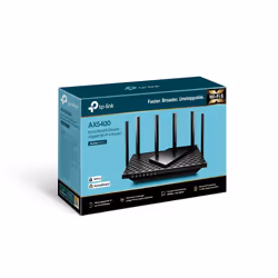 TP-Link Archer AX72 routeur sans fil Gigabit Ethernet Bi-bande (2,4 GHz / 5 GHz) Noir - Vue supplémentaire 4