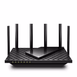 TP-Link Archer AXE75, Wi-Fi 6E (802.11ax), Tri-bande (2,4 GHz / 5 GHz / 6 GHz), Ethernet/LAN, Noir, Routeur