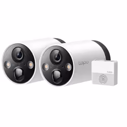 TP-Link Tapo C420S2, Caméra de sécurité IP, Intérieure et extérieure, Sans fil, Mur, Blanc, Bulbe