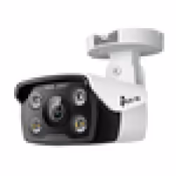 TP-Link VIGI C340, Caméra de sécurité IP, Extérieure, Avec fil, Plafond/Mur/Poteau, Noir, Blanc, Cosse