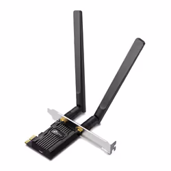 TP-Link Archer TX20E, Interne, Sans fil, PCI Express, WLAN / Bluetooth, 1800 Mbit/s, Noir