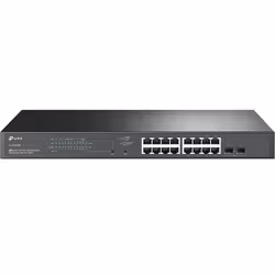 TP-Link TL-SG2218P, L2/L2+, Gigabit Ethernet (10/100/1000), Connexion Ethernet, supportant l'alimentation via ce port (PoE),  ...