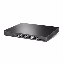 TP-Link TL-SG3428XPP-M2 commutateur réseau Géré L2+ 2.5G Ethernet (100/1000/2500) Connexion Ethernet, supportant l'alimentation via ce port (PoE) 1U Noir