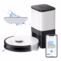 TP-Link Tapo RV30 Plus robot aspirateur 4,4 L Sans sac Noir, Gris, Blanc