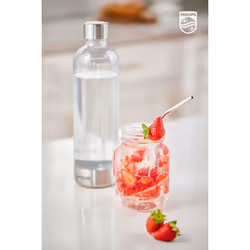 Philips ADD912/10 gourde Utilisation quotidienne 1000 ml Polyéthylène téréphthalate (PET), Acier inoxydable Acier inoxydable, Transparent - Vue supplémentaire 4