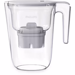 Philips AWP2935WHT/10, Filtre à eau pour carafe, 2,6 L, Transparent, Blanc