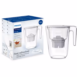 Philips AWP2935WHT/10 filtre à eau Filtre à eau pour carafe 2,6 L Transparent, Blanc