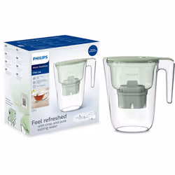Philips AWP2935GNT/10 filtre à eau Filtre à eau pour carafe 2,6 L Couleur menthe, Transparent