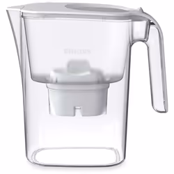 Philips AWP2936WH/10, Filtre à eau pour carafe, 3 L, Transparent, Blanc