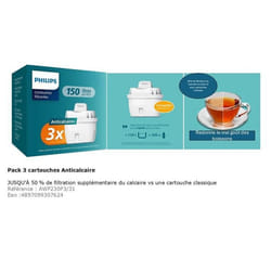 Cartouche filtre à eau Philips Cart anticalcaire