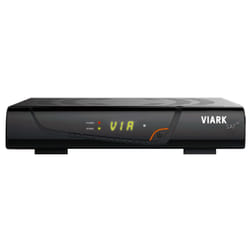 VIARK Sat 4K Cable, Ethernet (RJ-45), IPTV, Satellite, WLAN 4K Ultra HD Noir